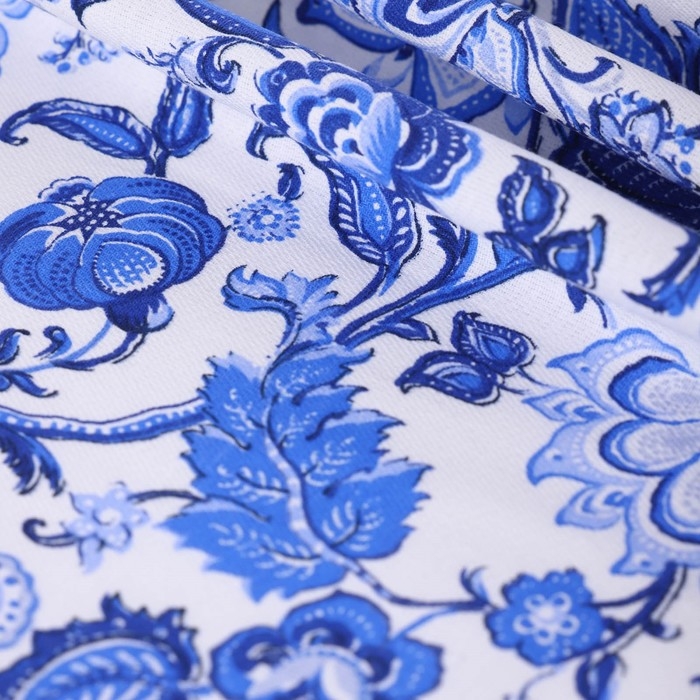 Скатерть - дорожка на стол Узор 40х150см, рогожка, хлопок 100%