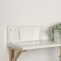 Органайзер для хранения, с ручками, 1 секция, 30 × 14 × 13 см, цвет прозрачный Органайзер для хранения, с ручками, 1 секция, 30 × 14 × 13 см, цвет прозрачный