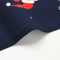 Новый год. Символ года. Змея. Полотенце Доляна "Игристого нового года" 28х46 см, 100% хл, рогожка 164 г/м2