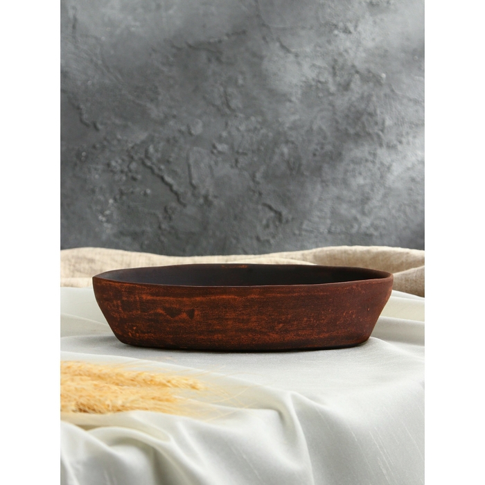 Сковорода «Холодец», 1.5 л, красная глина Сковорода «Холодец», 1.5 л, красная глина