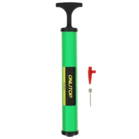 Насос для мячей ONLYTOP, 28 см, 2 насадки, цвет МИКС Насос для мячей ONLYTOP, 28 см, 2 насадки, цвет МИКС