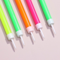 Свечи в торт "Красочные", 8 см, классические, набор 8 шт Свечи в торт "Красочные", 8 см, классические, набор 8 шт