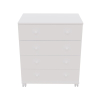 Комод пеленальный детский ИНКАНТО 800/4, 80х45х94 см., 4 ящика, цвет белый Комод пеленальный детский ИНКАНТО 800/4, 80х45х94 см., 4 ящика, цвет белый
