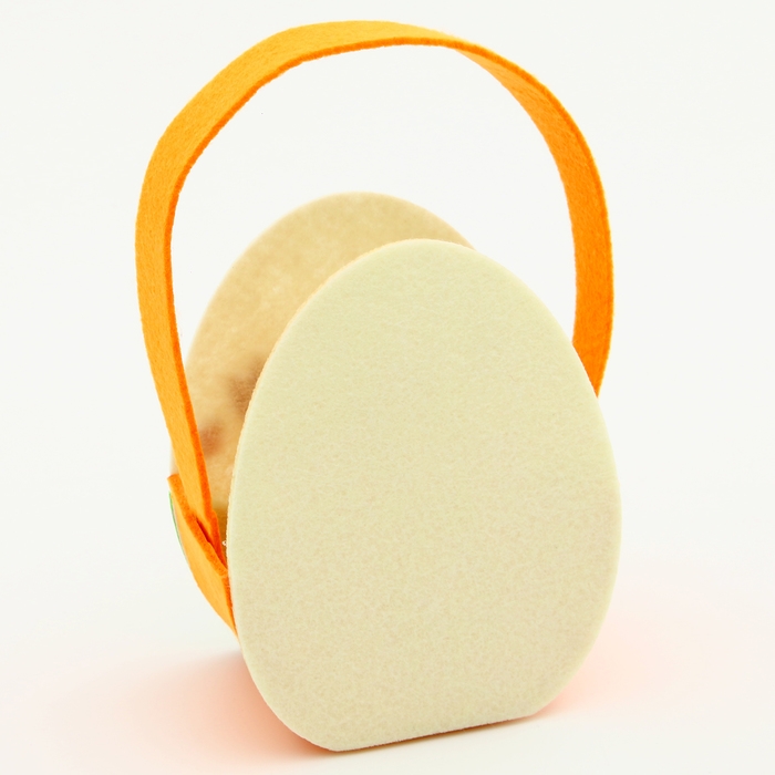 Пасхальный декор корзинка Пасхальный декор корзинка "Петушек на лужайке" 7.5х10.5х17 см