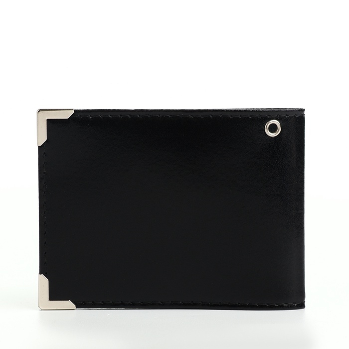 Обложка для удостоверения Обложка для удостоверения "Участник боевых действий", цвет чёрный