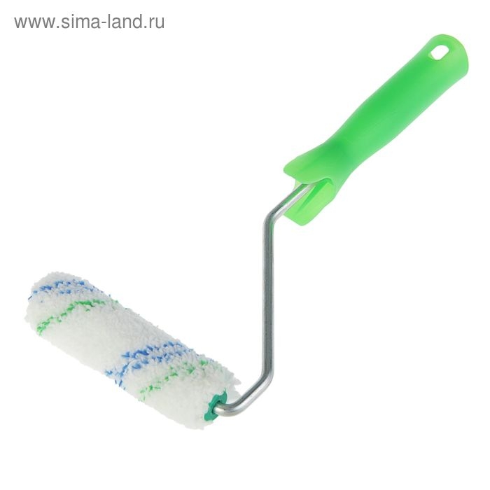 Мини-валик Мини-валик "АКОР", микрофибра, 110 мм, ручка d=6 мм, D=15 мм, ворс 12 мм, для дерева