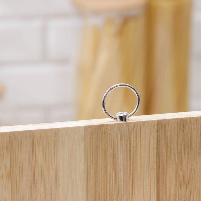 Доска разделочная Доляна &laquo;Зебра&raquo;, 34&times;24&times;1,7 см, бамбук