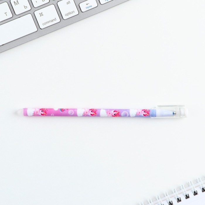 Ручка пиши стирай гелевая со стираемыми чернилами + 9шт стержней &laquo;Волшебство в твоих руках&raquo;, синяя паста, гелевая 0,5 мм