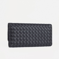 Кошелёк женский на кнопке, цвет чёрный