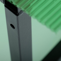 Козырек Навесной 130 х 92 х 35 см, основание труба квадратная 20 х 20 х 0,7 мм Козырек Навесной 130 х 92 х 35 см, основание труба квадратная 20 х 20 х 0,7 мм