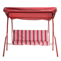 Качели садовые "Уют" красные, 170 х 150 х 110 см максимальная нагрузка 210 кг Качели садовые "Уют" красные, 170 х 150 х 110 см максимальная нагрузка 210 кг
