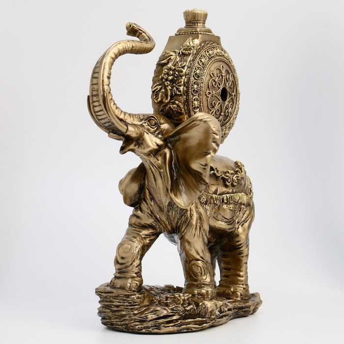 Часы настольные интерьерные каминные "Слон", 35 х 22 х 10 см 3940765