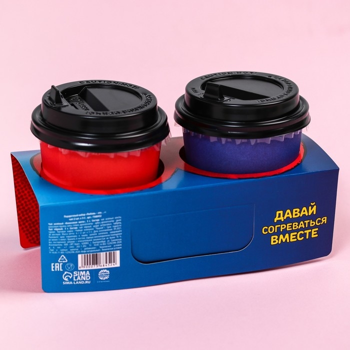 Подарочный набор &laquo;Любовь - это&raquo;: чай: зелёный и чёрный, 7 г. x 2 шт.