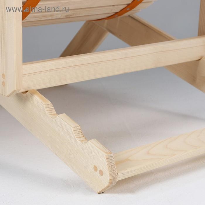 Шезлонг гибкий, усиленный, лакированный, хвоя, 100×65×78см Шезлонг гибкий, усиленный, лакированный, хвоя, 100×65×78см