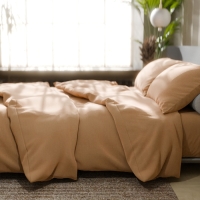 Постельное бельё Этель Дуэт &laquo;Песчаный берег&raquo; 143х215-2 шт, 220х240, 50х70-2 шт, 100% хлопок, бязь125г/м2