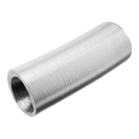 Воздуховод гофрированный ERA, d=110 мм, раздвижной до 3 м, алюминиевый Воздуховод гофрированный ERA, d=110 мм, раздвижной до 3 м, алюминиевый