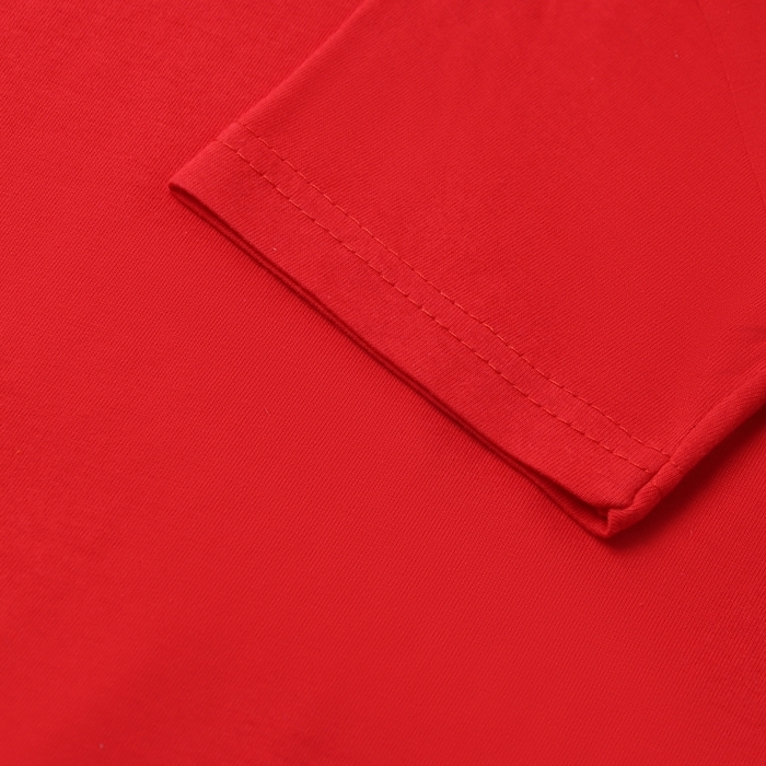 Футболка детская, цвет красный, рост 110 см