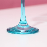 Набор бокалов для шампанского «Бирюза», стеклянный, 210 мл, 6 шт Набор бокалов для шампанского «Бирюза», стеклянный, 210 мл, 6 шт