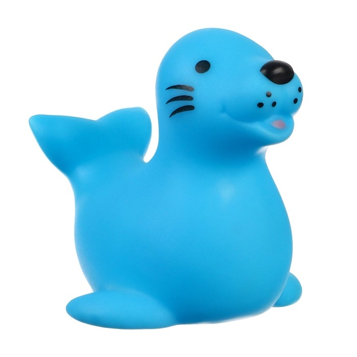 Набор резиновых игрушек для ванны &laquo;Малыши&raquo;, с пищалкой, 10 шт, виды МИКС, Крошка Я