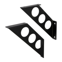 Кронштейн FLAT 190, мод, 2, 2 шт, цвет черный Кронштейн FLAT 190, мод, 2, 2 шт, цвет черный