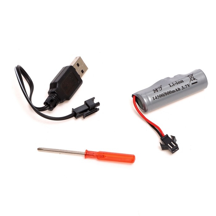 Экскаватор радиоуправляемый &laquo;Стройтехника&raquo;, подвижный ковш, работает от аккумулятора