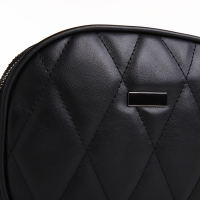 Сумка женская кросс-боди на молнии, цвет чёрный Сумка женская кросс-боди на молнии, цвет чёрный