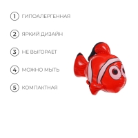 Игрушка надувная «Рыбка», 40 см, цвет МИКС Игрушка надувная «Рыбка», 40 см, цвет МИКС