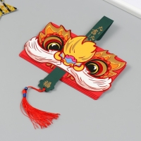 Конверт денежный красный с золотом "Филин" 10х18 см Конверт денежный красный с золотом "Филин" 10х18 см