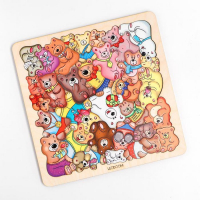 Пазл «Мишки» Пазл «Мишки»