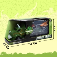 Грузовик &laquo;Динозавр&raquo;, с 3 машинами