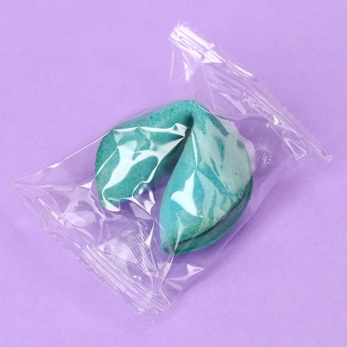 Печенье с предсказанием &laquo;С днём рождения!&raquo; цветное, 1 шт х 6 г.