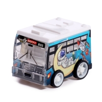 Игровой набор &laquo;Космос&raquo;, 4 инерционные машинки, коврик-дорога