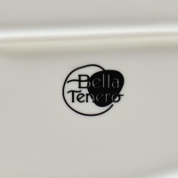 Блюдо фарфоровое для подачи с бамбуковой ручкой BellaTenero, 36,5×16×2 см, цвет белый Блюдо фарфоровое для подачи с бамбуковой ручкой BellaTenero, 36,5×16×2 см, цвет белый