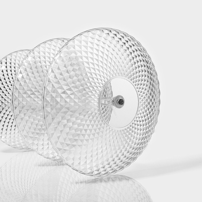 Блюдо 3-х ярусное &laquo;Нежность&raquo;, d=20/22,5/26 см