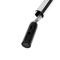 Смеситель для кухни ZEIN Z3784, однорычажный, вытяжной излив, аэратор 2 режима, хром Смеситель для кухни ZEIN Z3784, однорычажный, вытяжной излив, аэратор 2 режима, хром