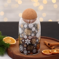 Новый год. Банка для хранения &laquo;Время чудес&raquo;, 800 мл