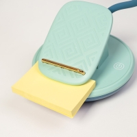 Настольная лампа Эдельс LED 3Вт 3000-6000К USB АКБ лазурный 12,5х12,5х39,5 см RISALUX Настольная лампа Эдельс LED 3Вт 3000-6000К USB АКБ лазурный 12,5х12,5х39,5 см RISALUX