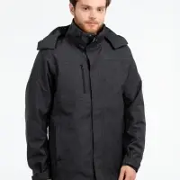 Куртка-трансформер мужская Avalanche темно-серая, размер L