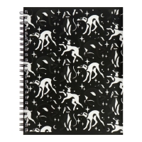 Тетрадь 80 листов в клетку на гребене Secret Place, обложка мелованный картон, матовая ламинация, выборочный лак, фольга, МИКС Тетрадь 80 листов в клетку на гребене Secret Place, обложка мелованный картон, матовая ламинация, выборочный лак, фольга, МИКС