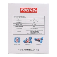 Машина-перевёртыш радиоуправляемая &laquo;Трюкач&raquo;, работает от аккумулятора, цвет зелёный