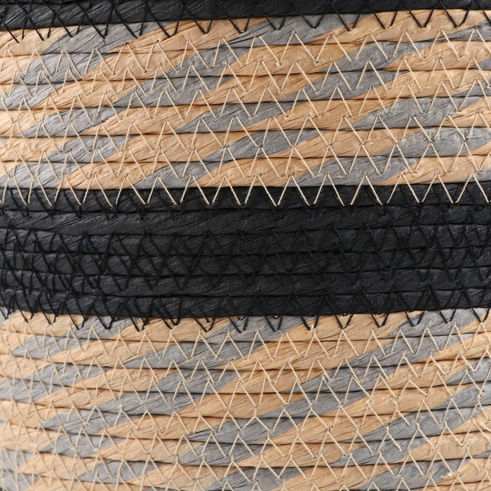 Корзина плетеная, D28xH31 BD20, рогоз