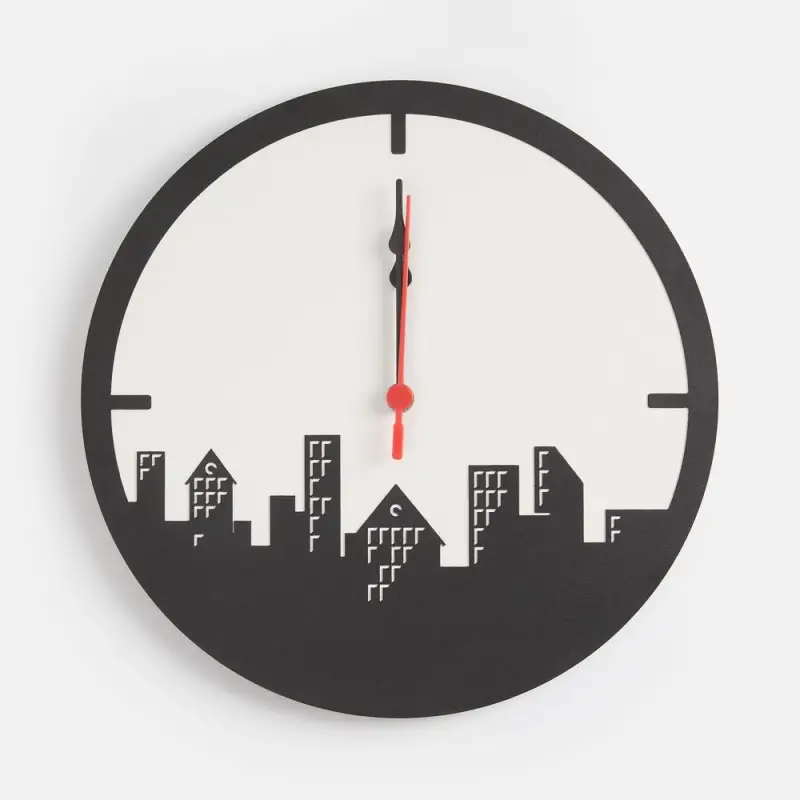 Часы &laquo;Города&raquo;, черные