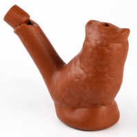 Свистулька керамическая «Сова», для росписи 2,9 × 7 × 5 см Свистулька керамическая «Сова», для росписи 2,9 × 7 × 5 см