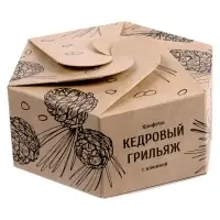 Конфеты «Мягкий кедровый грильяж» с клюквой Конфеты «Мягкий кедровый грильяж» с клюквой