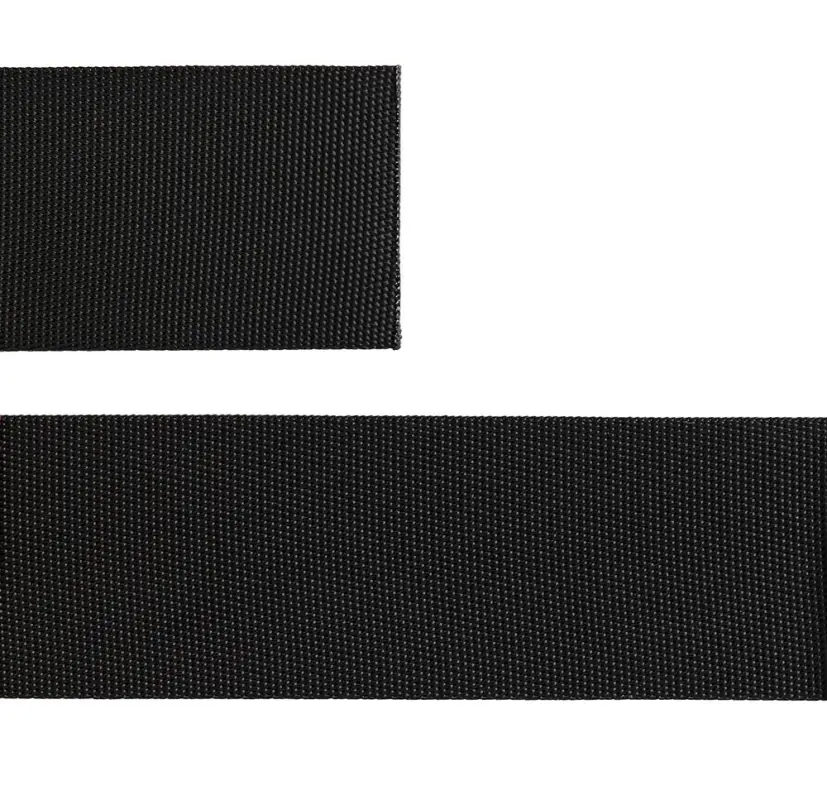 Стропа текстильная Fune 35 XL, черная, 180 см