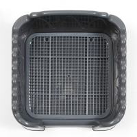 Туалет "Риф" со столбиком, для собак, 40 х 40 см, серый FIX Туалет "Риф" со столбиком, для собак, 40 х 40 см, серый FIX