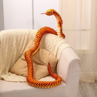 Мягкая игрушка &laquo;Кобра&raquo;, 200 см, цвет жёлтый