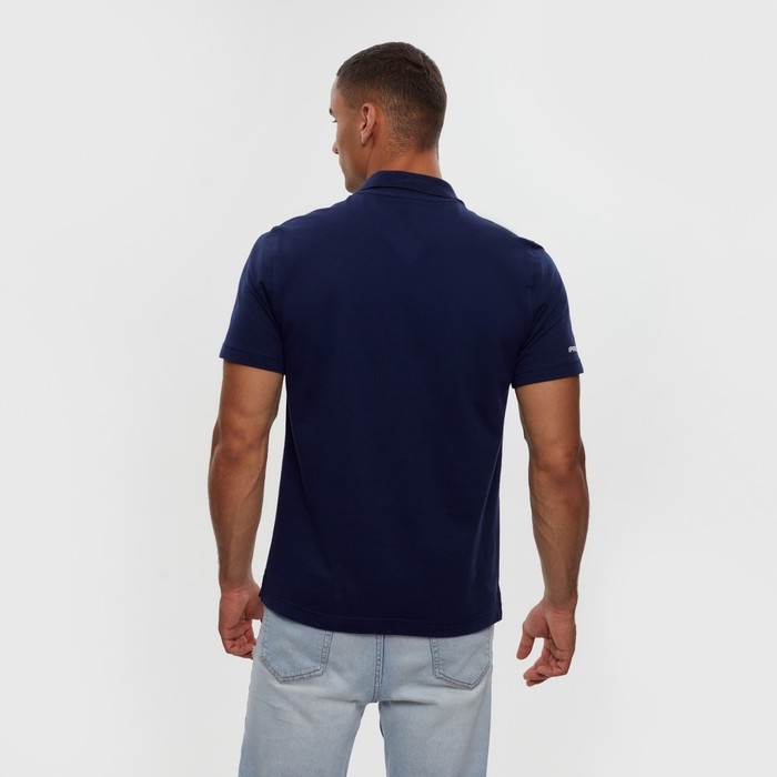 Поло President Герб, размер M, цвет синий