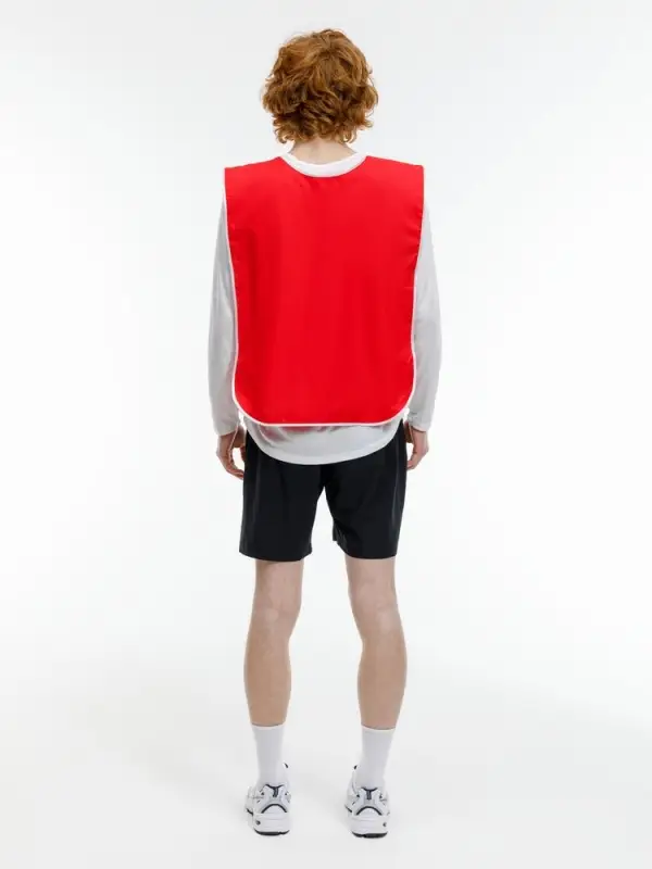 Манишка Member, красная с белым Манишка Member, красная с белым