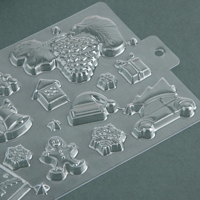 Новый год. Форма для шоколада &laquo;Новогодние традиции&raquo;, 21 х 14 см